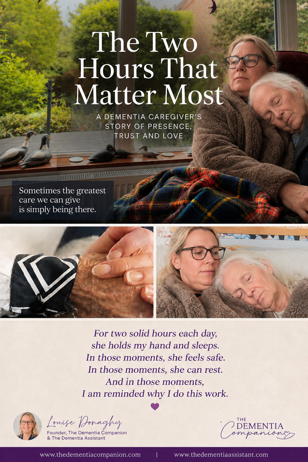 The Two Hours That Matter Most: A Dementia Caregiver’s Story of Trust and Presence