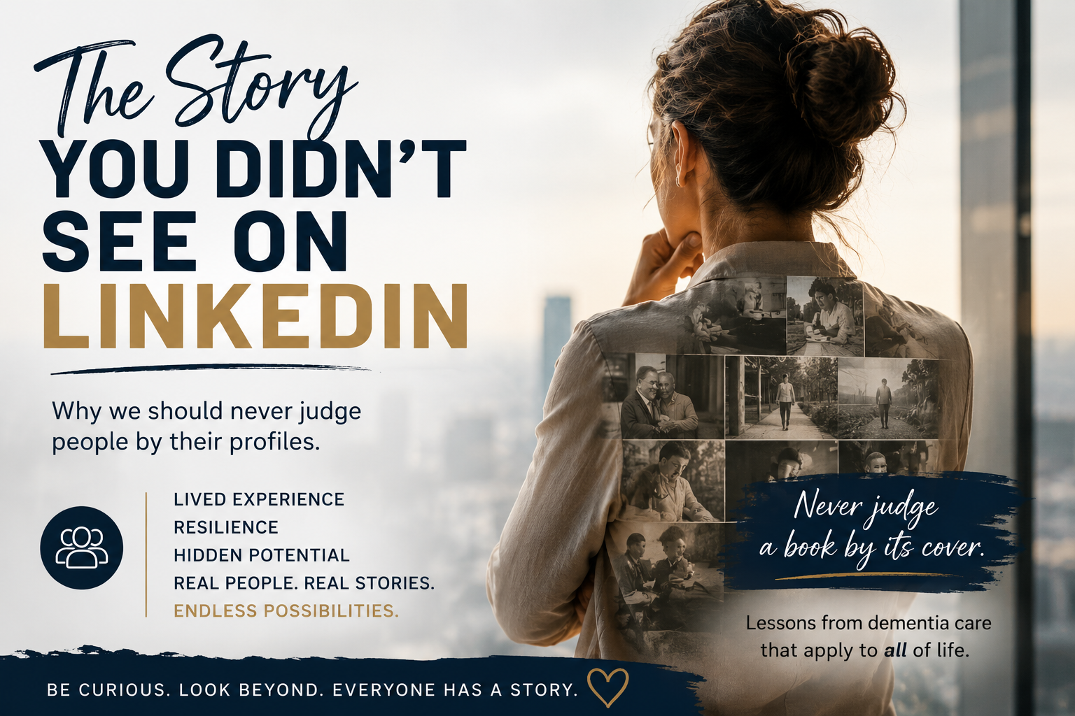 Never Judge A Book By Its Cover: The People Behind The Profiles  Social media is a fascinating place.