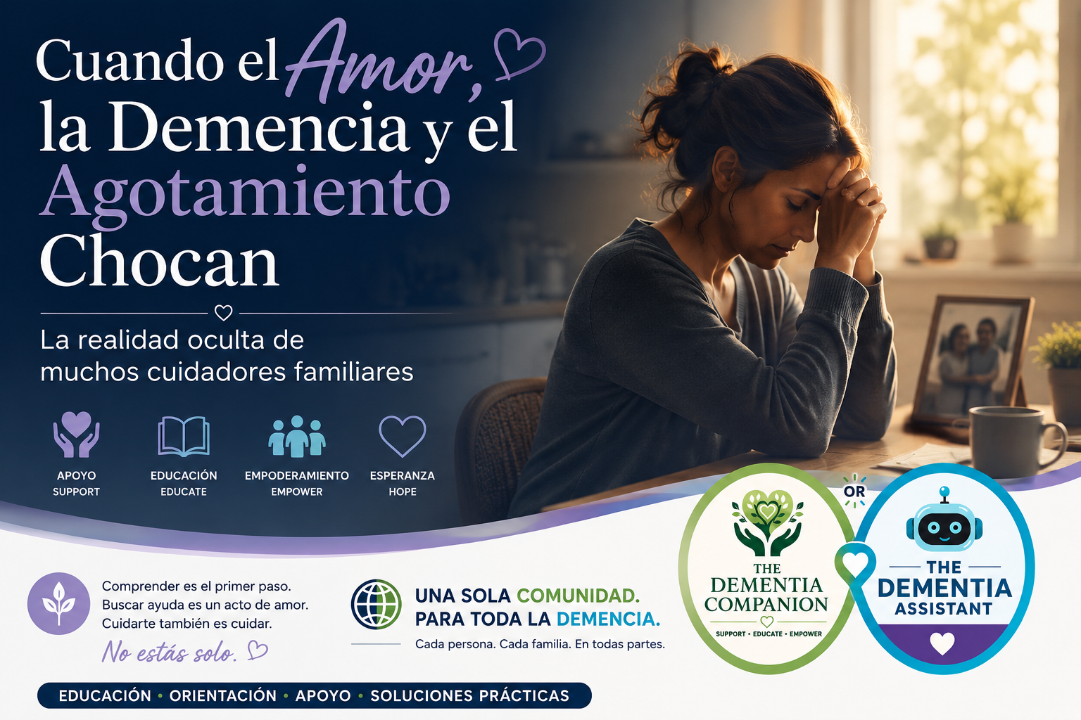Cuando el Amor, la Demencia y el Agotamiento Chocan: La Realidad Oculta de Muchos Cuidadores