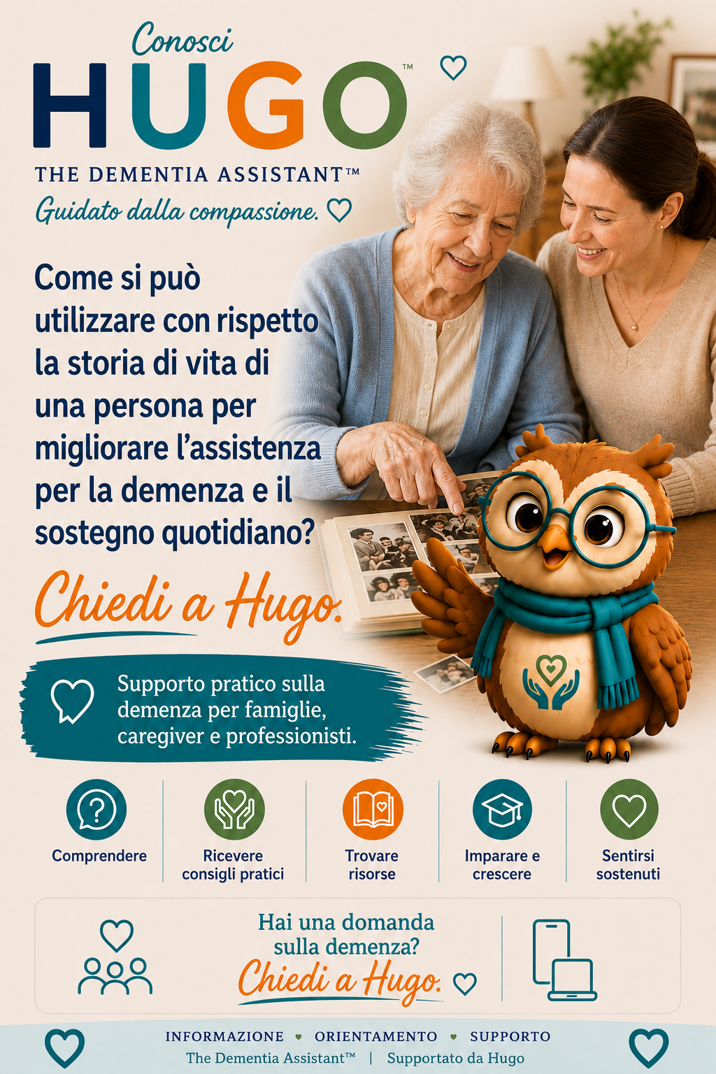 Come può la storia della vita di una persona essere utilizzata con rispetto per migliorare la cura della demenza e il supporto quotidiano? — Ask Hugo