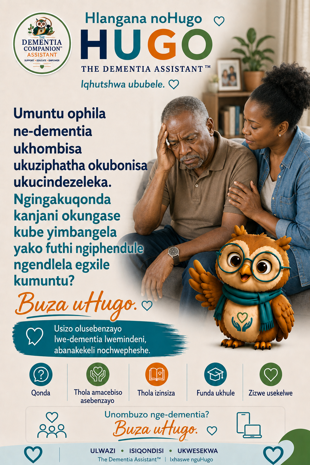 Umuntu onokuwohloka komqondo ubonisa ukuziphatha okucindezelekile. Ngingakuqonda kanjani okungenzeka ukuthi kuyishayela futhi ngiphendule ngendlela egxile kumuntu? — Ask Hugo