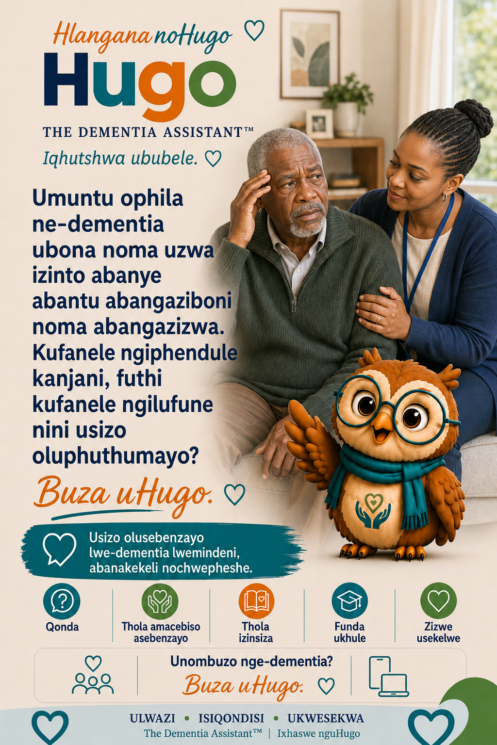 Umuntu onokuwohloka komqondo ubona noma ezwa izinto abanye abantu abangaziboni. Kufanele ngisabele kanjani, futhi kufanele ngilufune nini usizo oluphuthumayo? — Ask Hugo