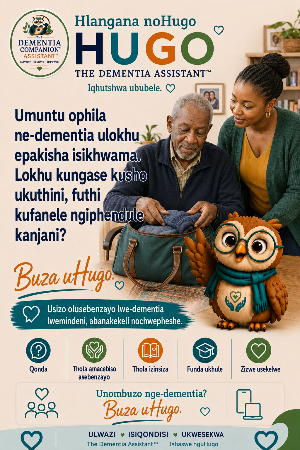 Umuntu onokuwohloka komqondo ulokhu epakisha isikhwama. Lokhu kungase kusho ukuthini, futhi kufanele ngiphendule kanjani? — Ask Hugo