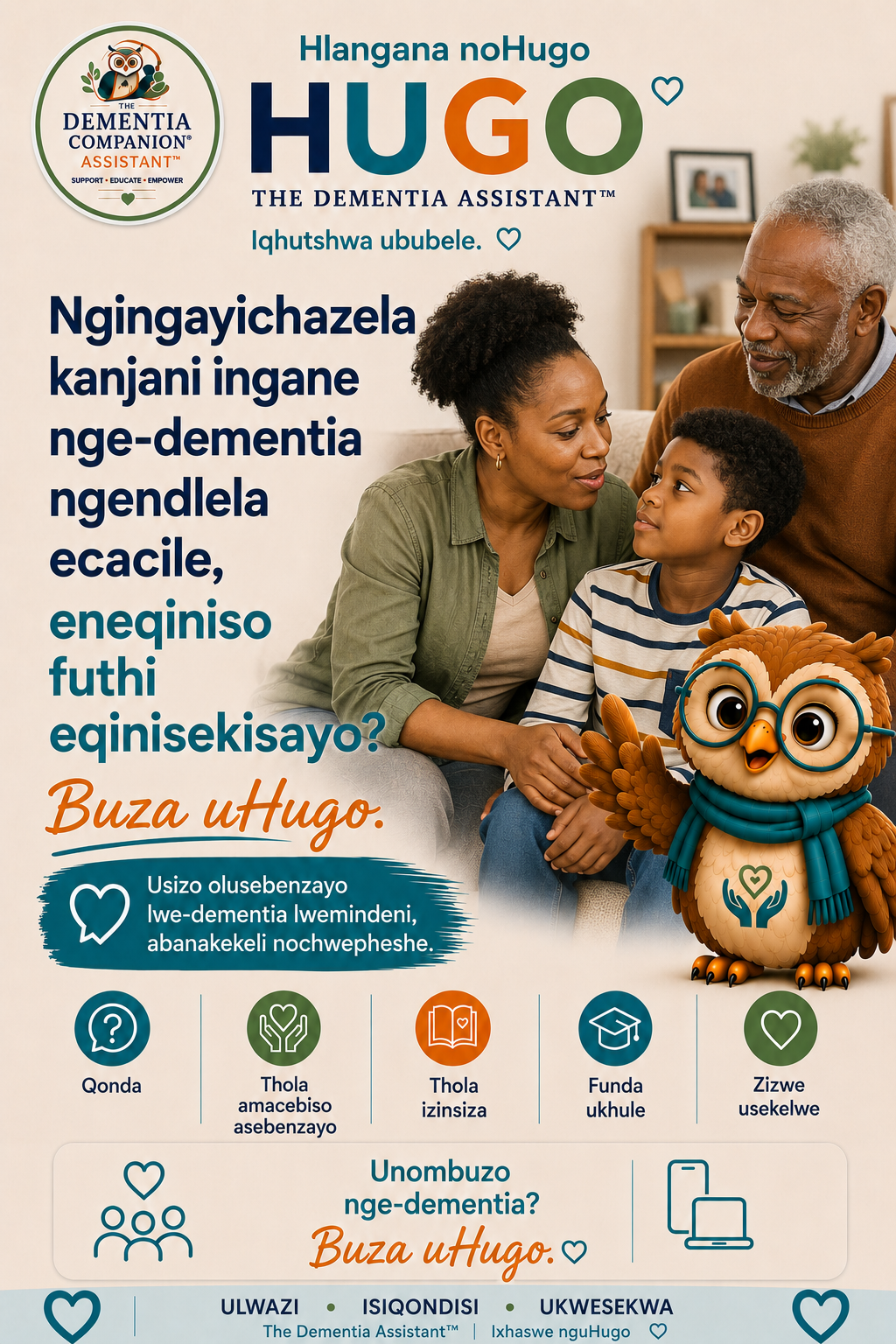 Ngingayichaza kanjani ingane ukuwohloka komqondo ngendlela ecacile, eqotho, neqinisekisayo? — Ask Hugo