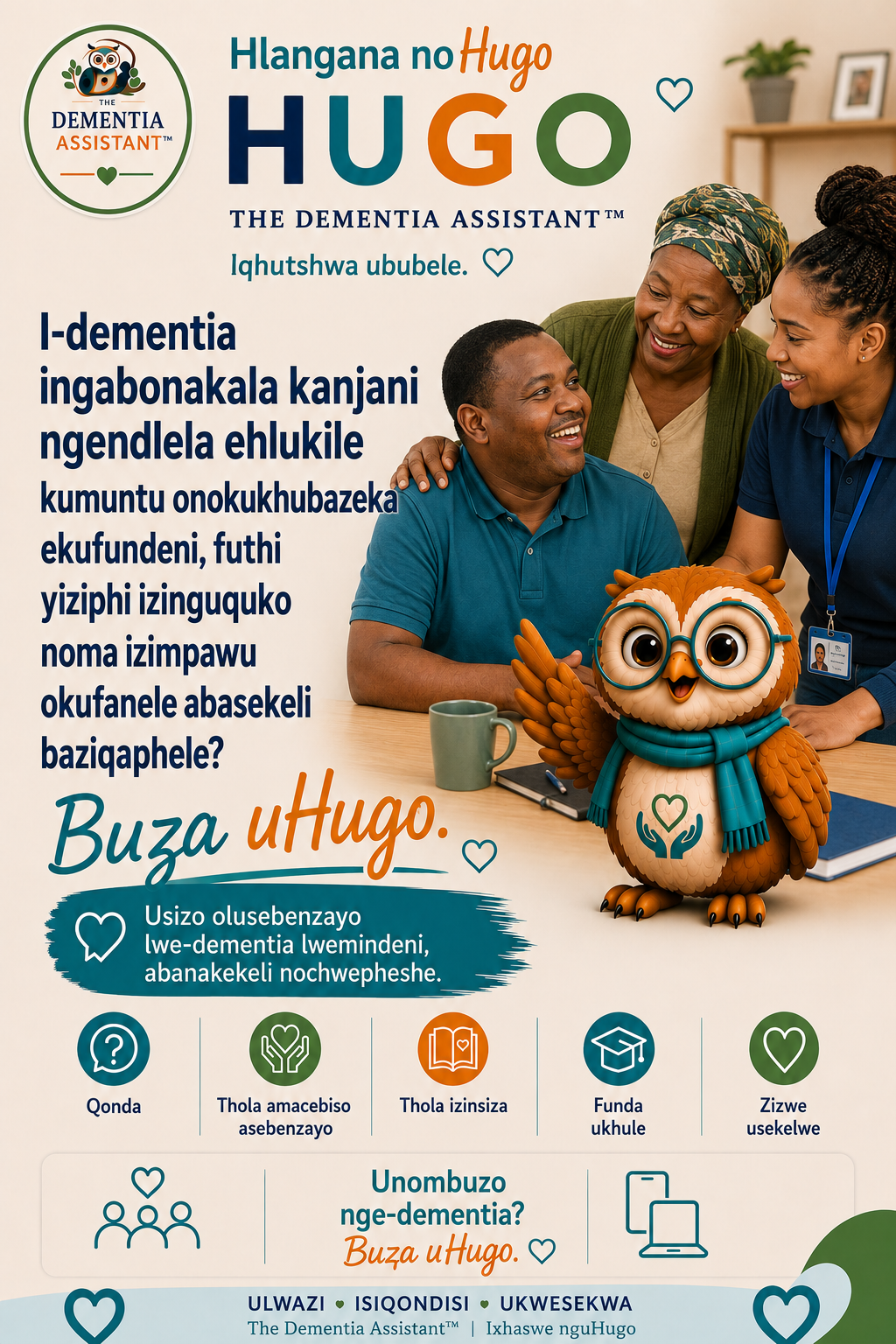 Ukuwohloka komqondo kungavela kanjani ngendlela ehlukile kumuntu onokukhubazeka kokufunda, futhi yiziphi izinguquko noma izimpawu okufanele abalandeli baziqaphele? — Ask Hugo
