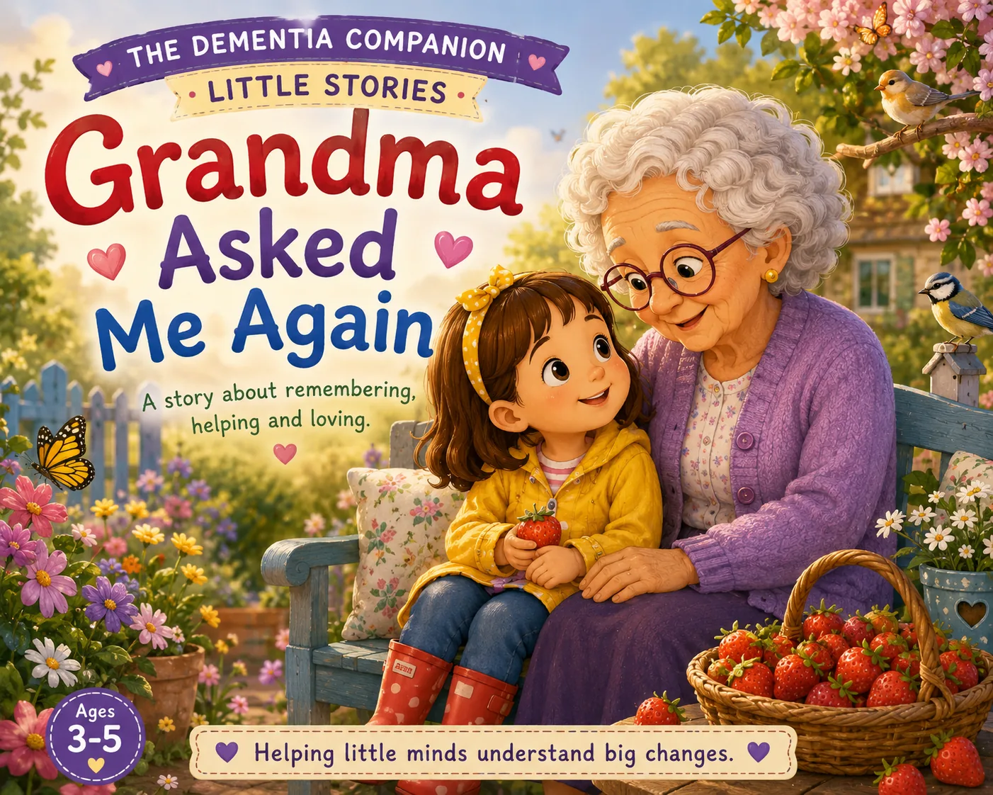 Grandma Asked Me Again English storybook cover